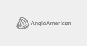 AngloAmerican logo harmaa