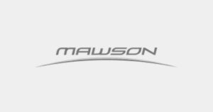 Mawson logo harmaa