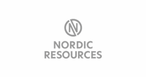Nordic Resources logo harmaa